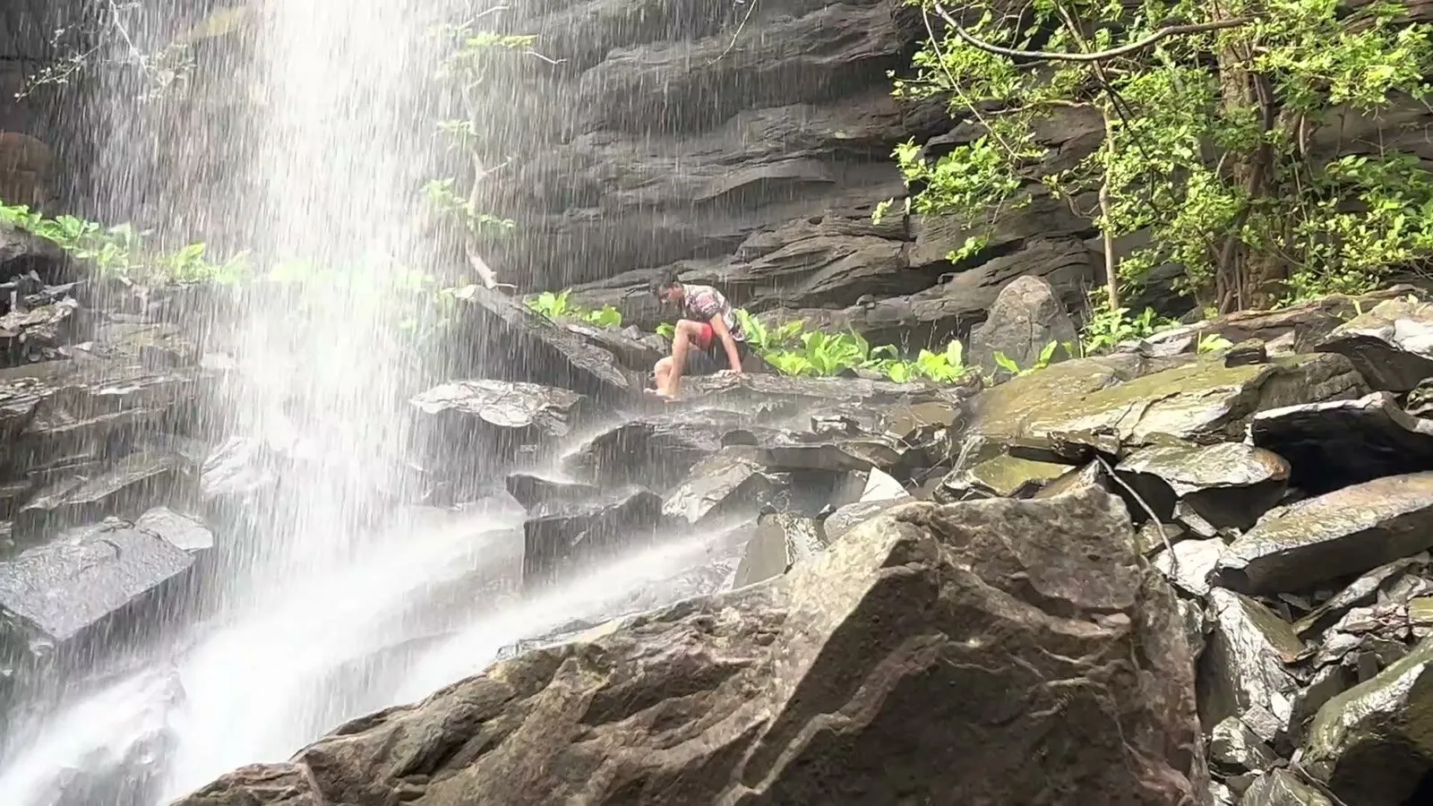 the hidden waterfall · aug